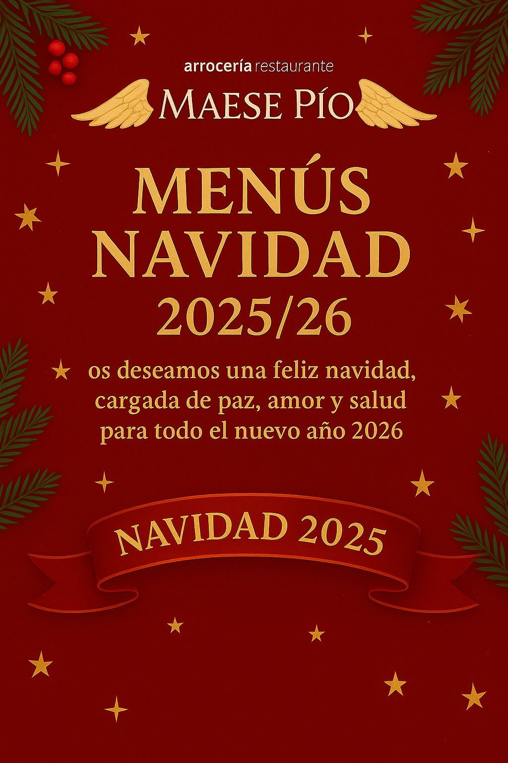Menú navidad Granada navidad 2024 2025